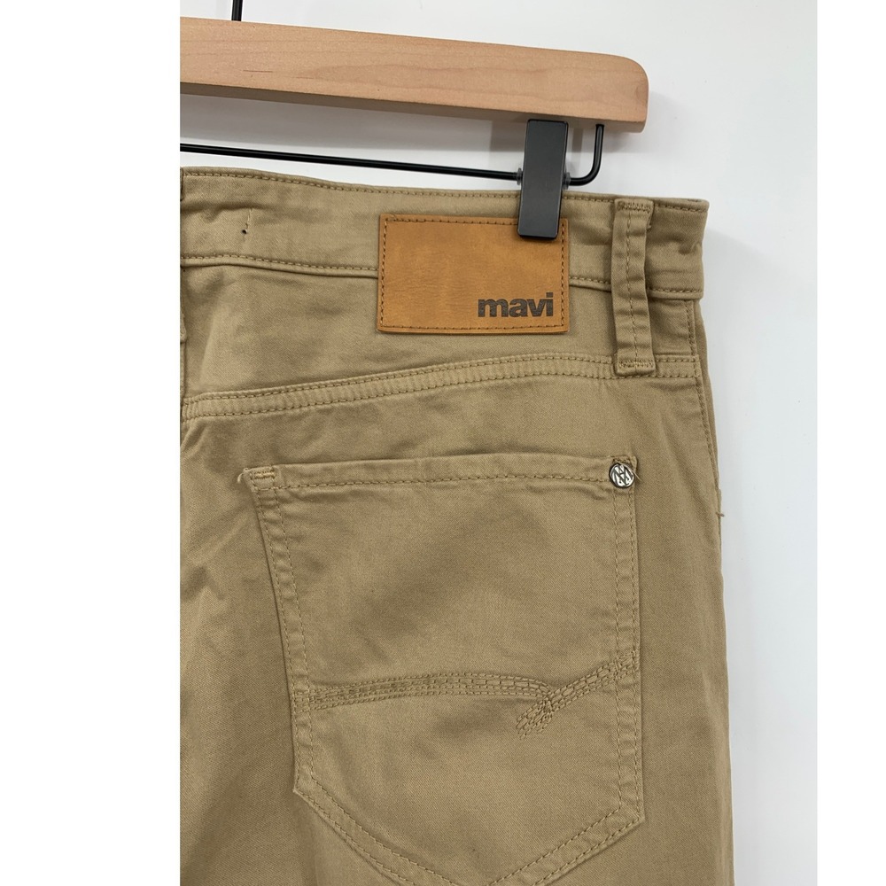 Mavi Jeans Pants Mens 30x32 Matt Pants Khaki Tan Relaxed Straight Leg Chino